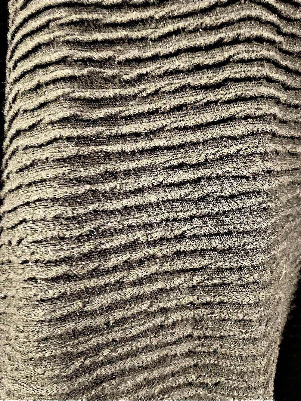 Madewell Ribbed Long-Sleeve Boatneck Top Black XL intentionality faded - Picture 5 of 5